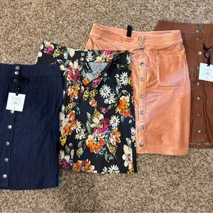 Agnes & Dora Snapped Front Skirt Bundle